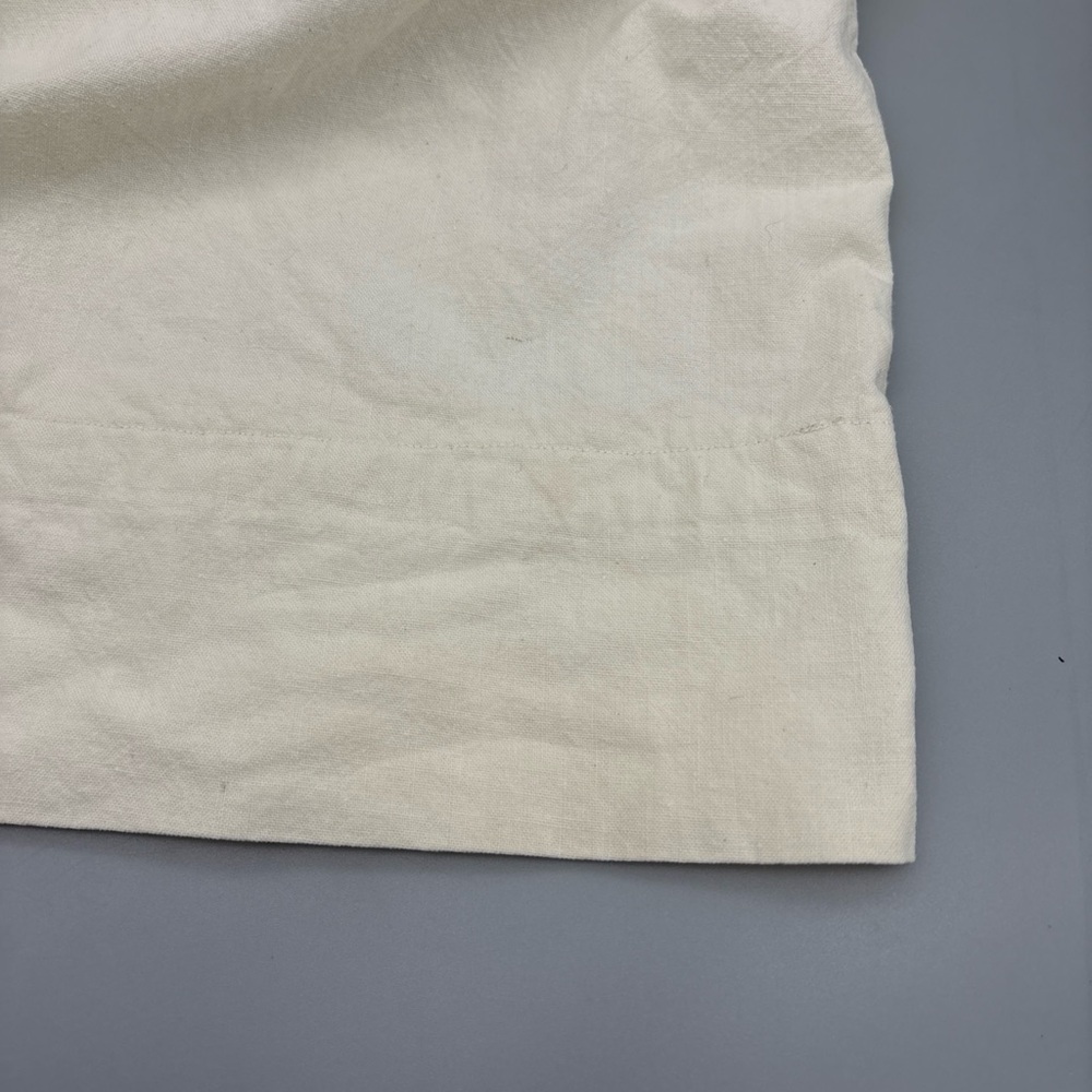 Vintage Floral Embroidered White Handmade Maxi Dress Boho Cottage pockets - Picture 6 of 9